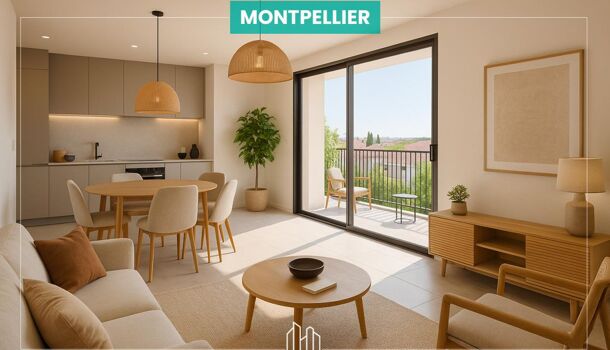 Appartement 2 pièces  à vendre Montpellier 34000