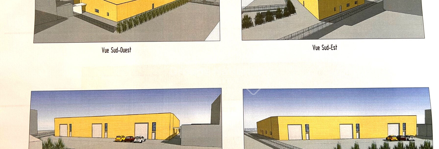 Local industriel  1200 m² à louer à Orange (84100)