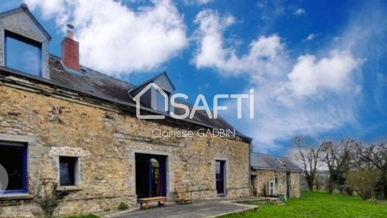 maison 8 pièces 192 m2 à vendre à Saint-Saturnin-du-Limet (53800)