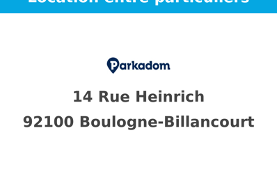 location garage 130 € CC /mois à proximité de Meudon (92)