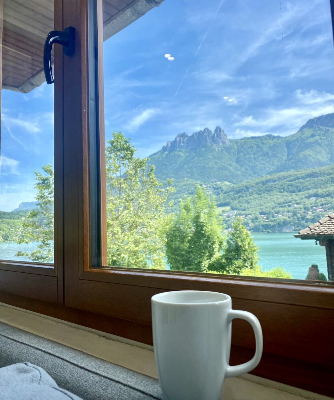 Maison de village vue lac d&rsquo; Annecy