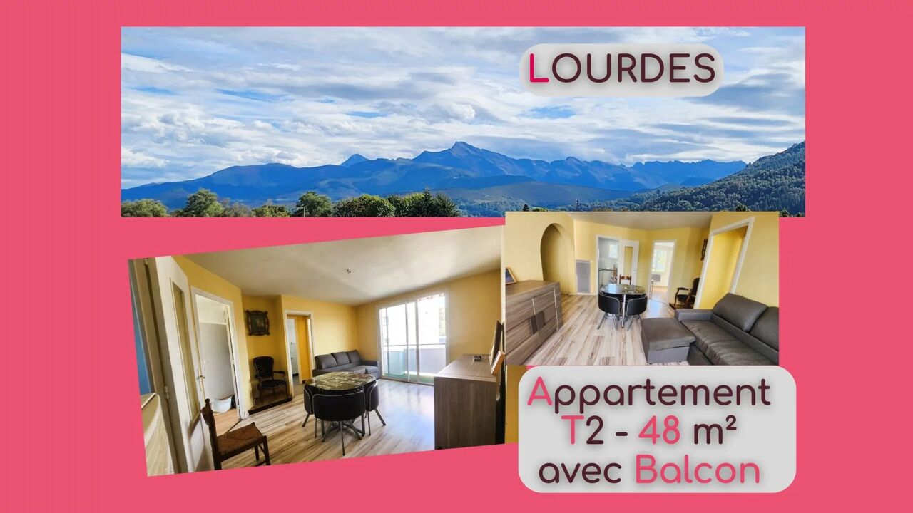 appartement 2 pièces 48 m2 à vendre à Lourdes (65100)