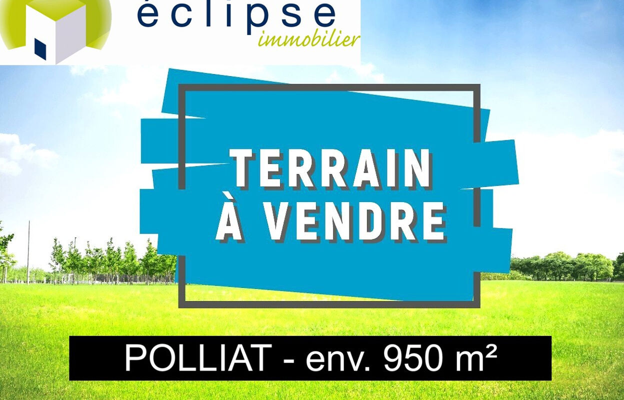 terrain  pièces 950 m2 à vendre à Polliat (01310)