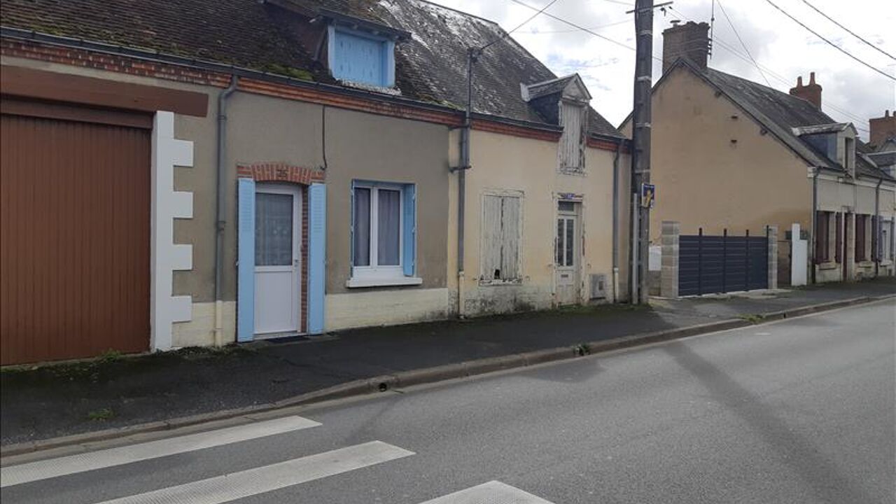 maison 3 pièces 41 m2 à vendre à Villedieu-sur-Indre (36320)