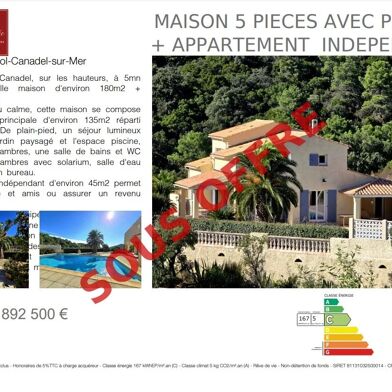 Maison 7 pièces 180 m²