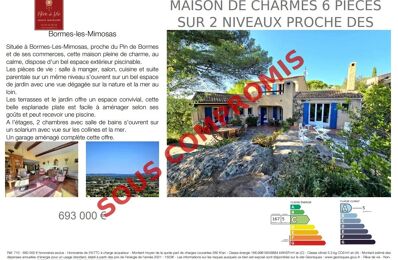 vente maison 693 000 € à proximité de Le Lavandou (83980)