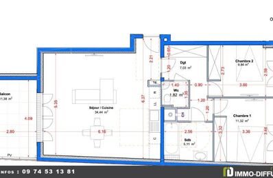 vente appartement 508 000 € à proximité de Champs-sur-Marne (77420)