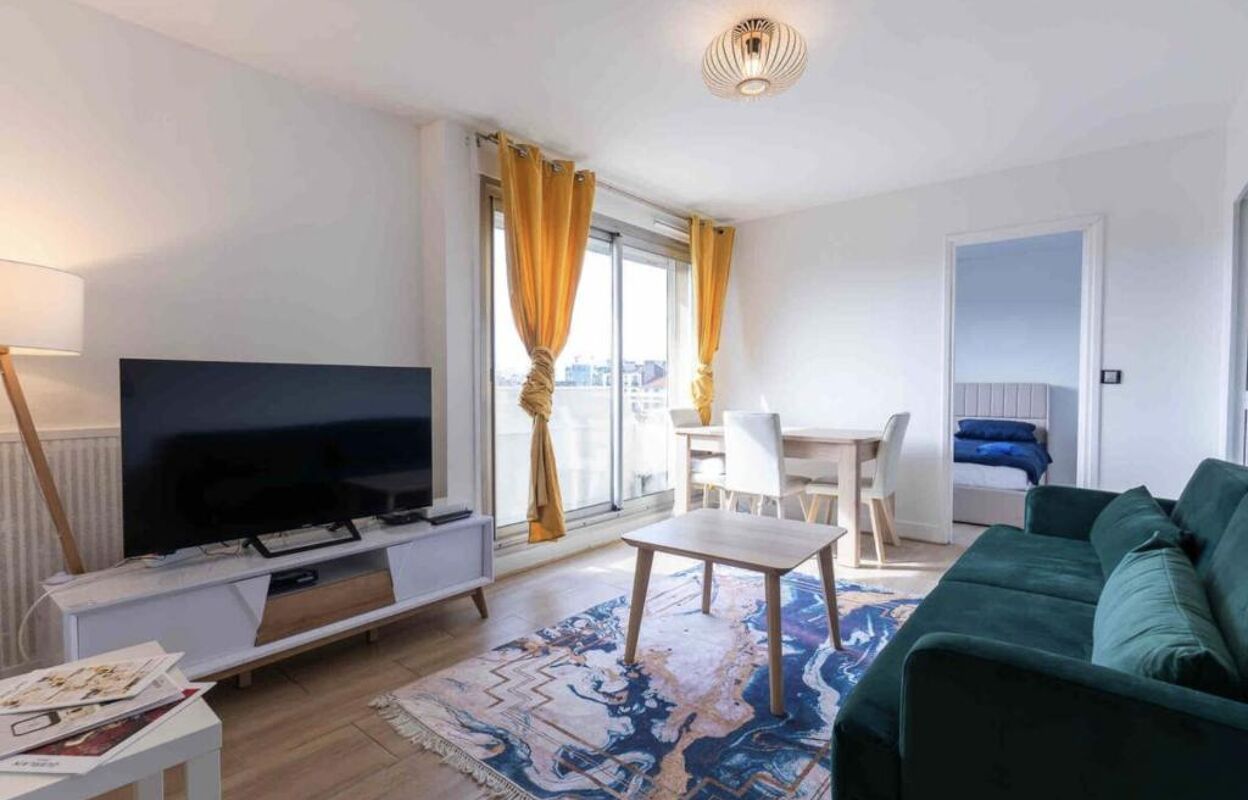 appartement 2 pièces 39 m2 à louer à Clichy (92110)