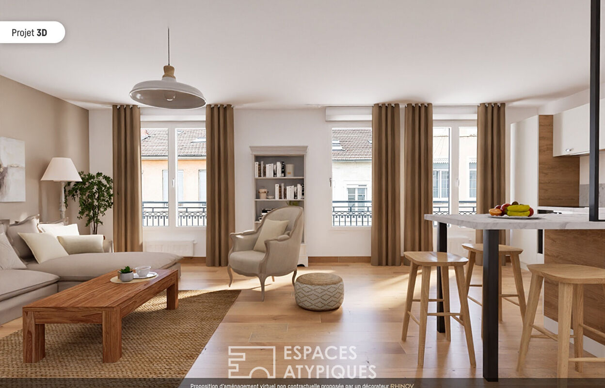 appartement 4 pièces 91 m2 à vendre à Lyon 6 (69006)