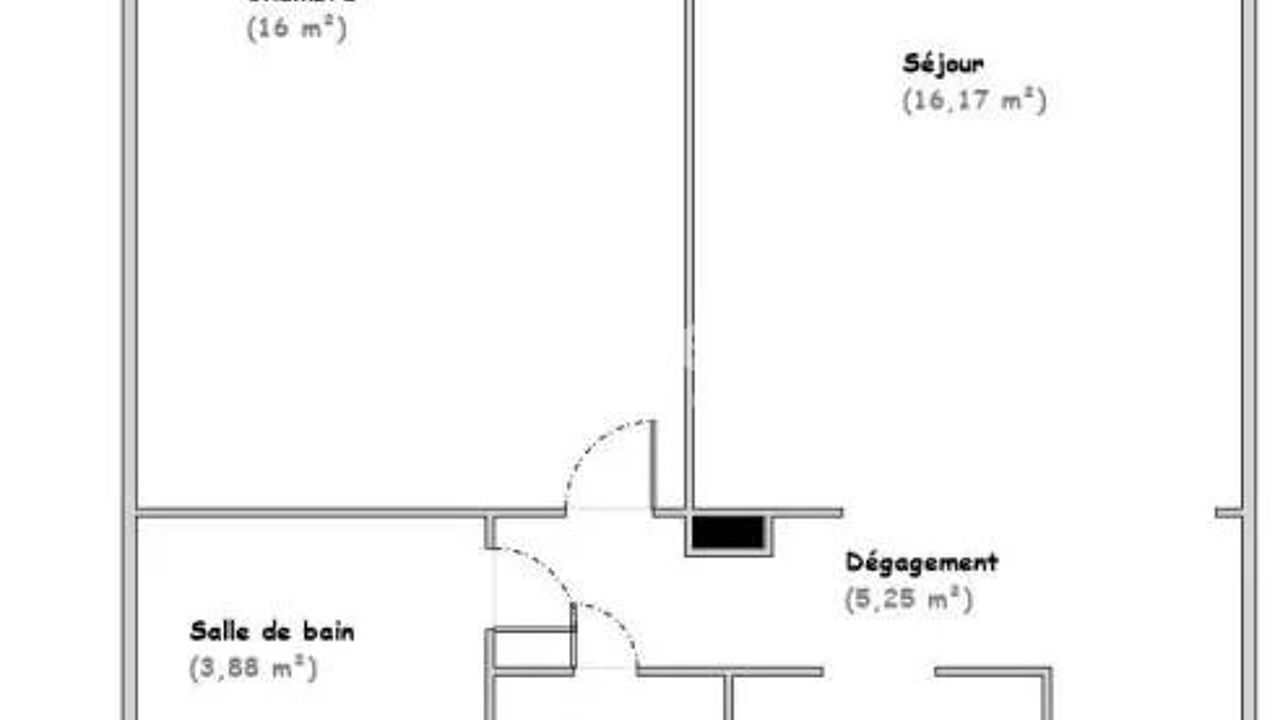 appartement 2 pièces 47 m2 à vendre à Paris 16 (75016)