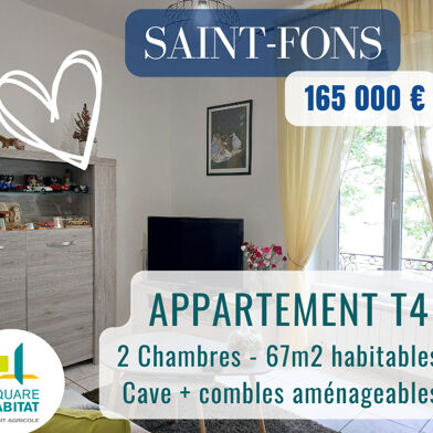 Appartement 4 pièces 67 m²