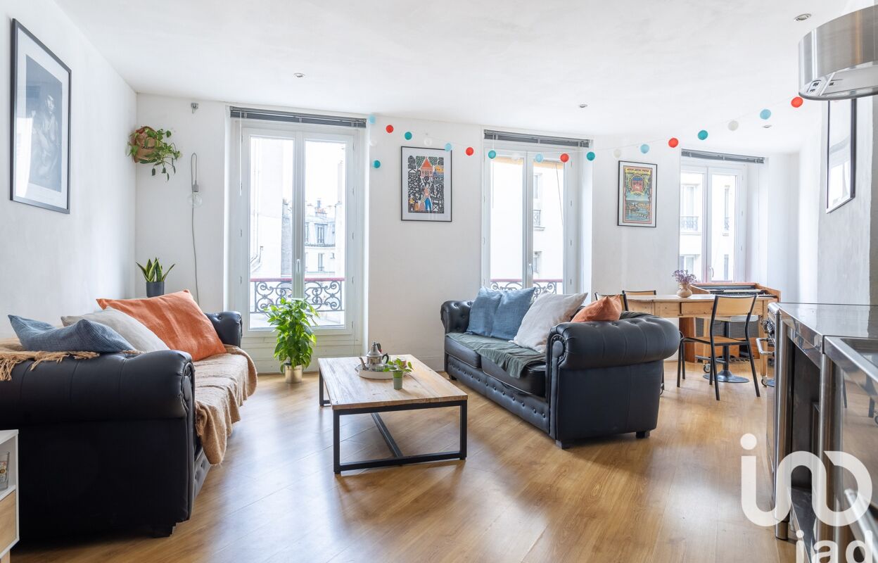 appartement 2 pièces 42 m2 à vendre à Paris 17 (75017)