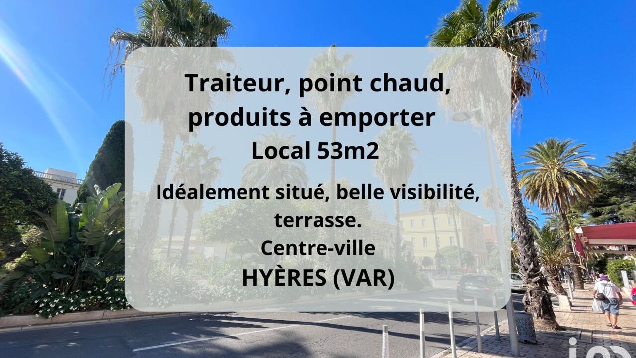 commerce  pièces 53 m2 à vendre à Hyères (83400)