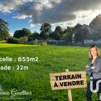 Terrain 655 m²