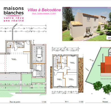 Maison à construire 114 m²