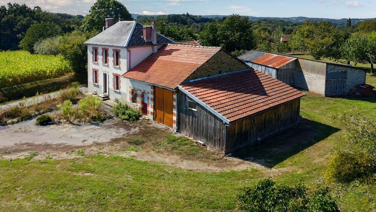 maison 3 pièces 83 m2 à vendre à Laurière (87370)