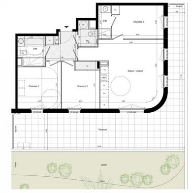 Appartement 4 pièces 420000 €