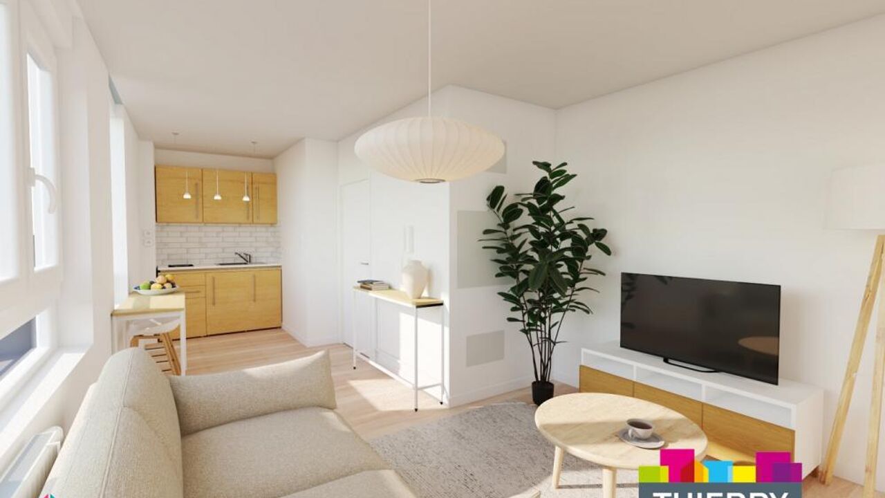 appartement 1 pièces 24 m2 à vendre à Nantes (44300)