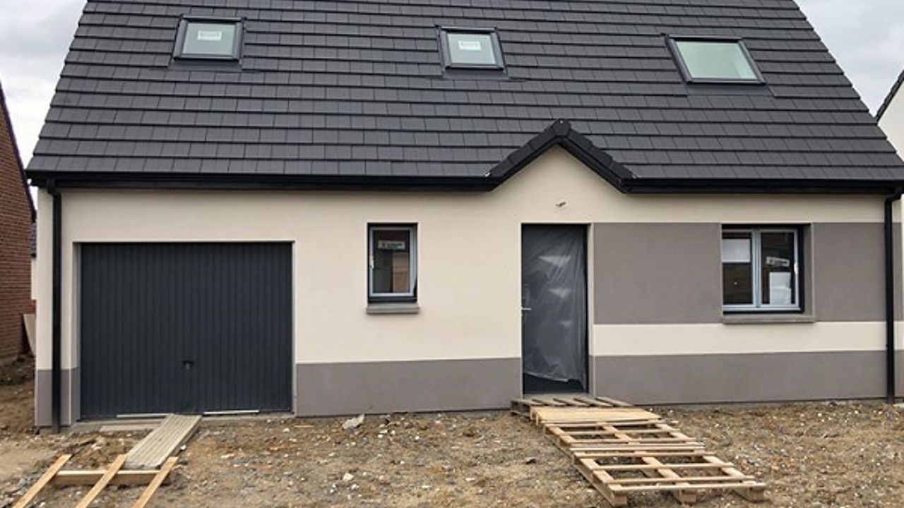 maison 91 m2 à construire à Parvillers-le-Quesnoy (80700)