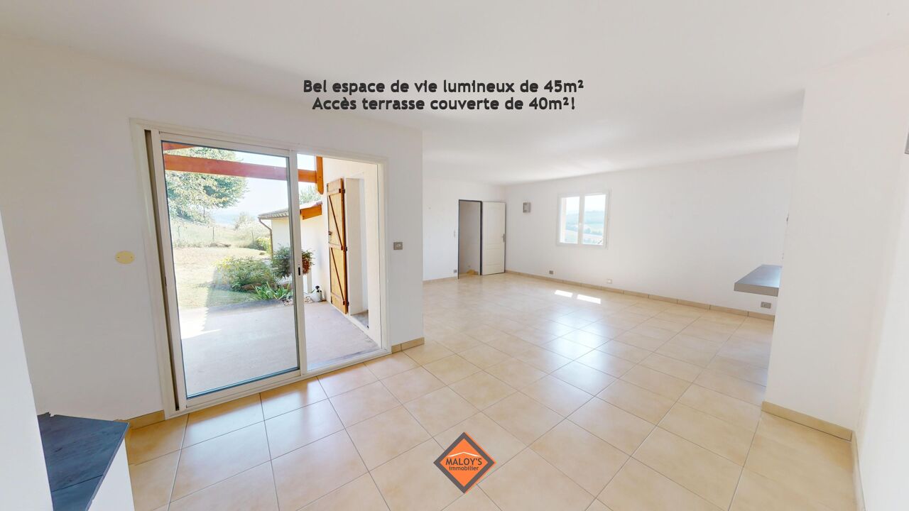 maison 8 pièces 130 m2 à vendre à Chessy (69380)