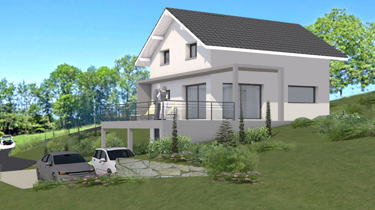 maison 110 m2 à construire à Vaulx (74150)