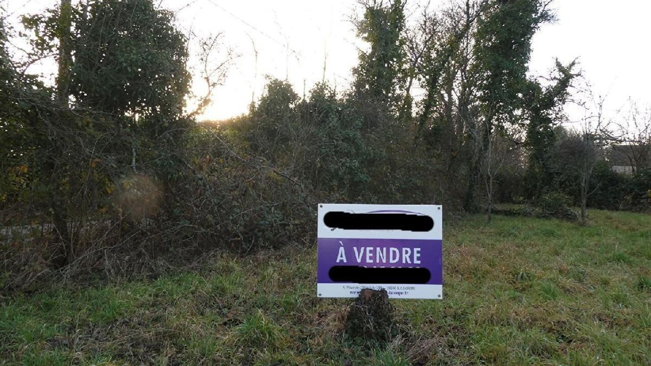 terrain  pièces 1000 m2 à vendre à La Loupe (28240)