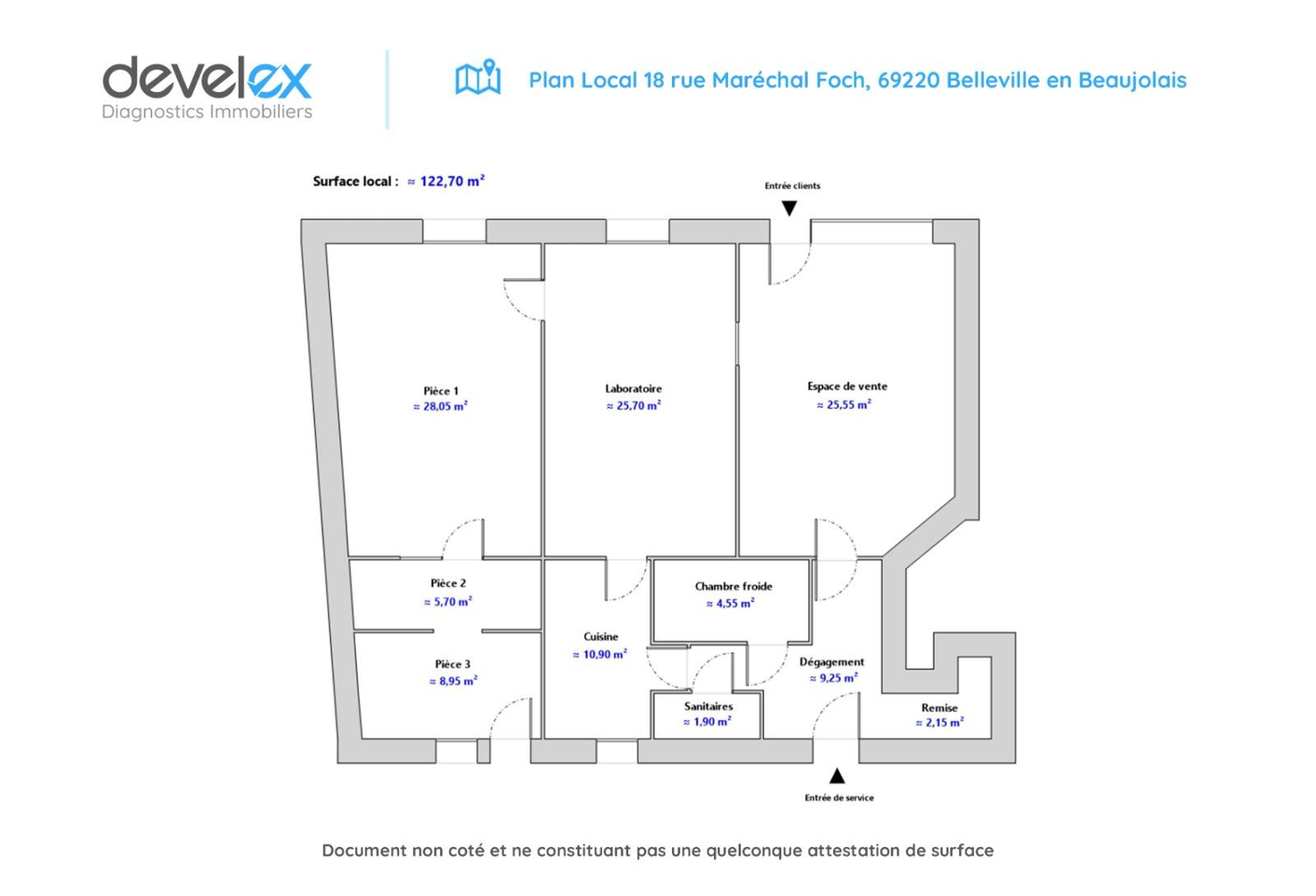Local commercial 135 m² — photo 1