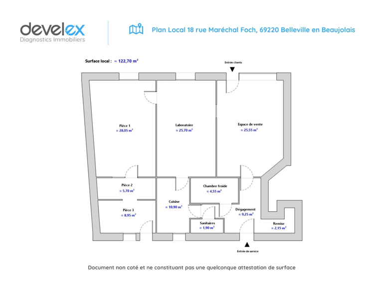 Local commercial 135 m² — photo 1