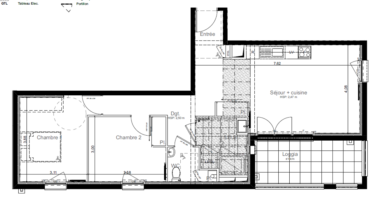 appartement 3 pièces 67 m2 à vendre à Pornichet (44380)