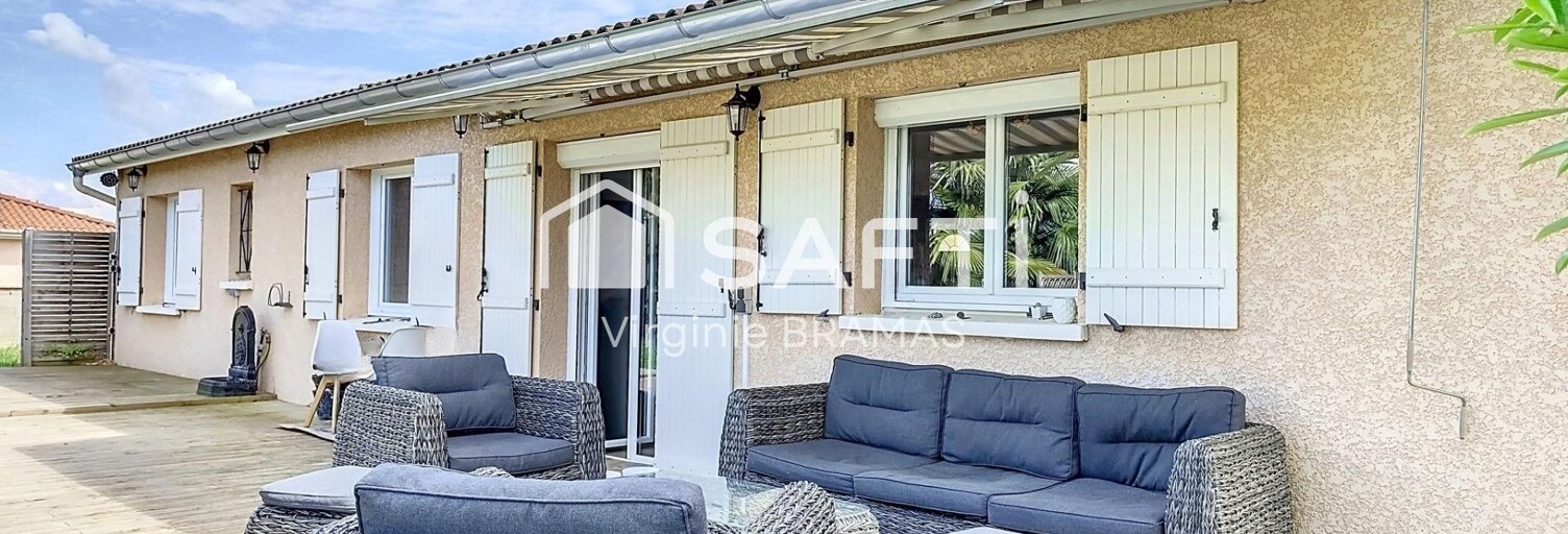 Maison 5 Pièces 120 m² à vendre à Saint-Jean-sur-Veyle (01290)