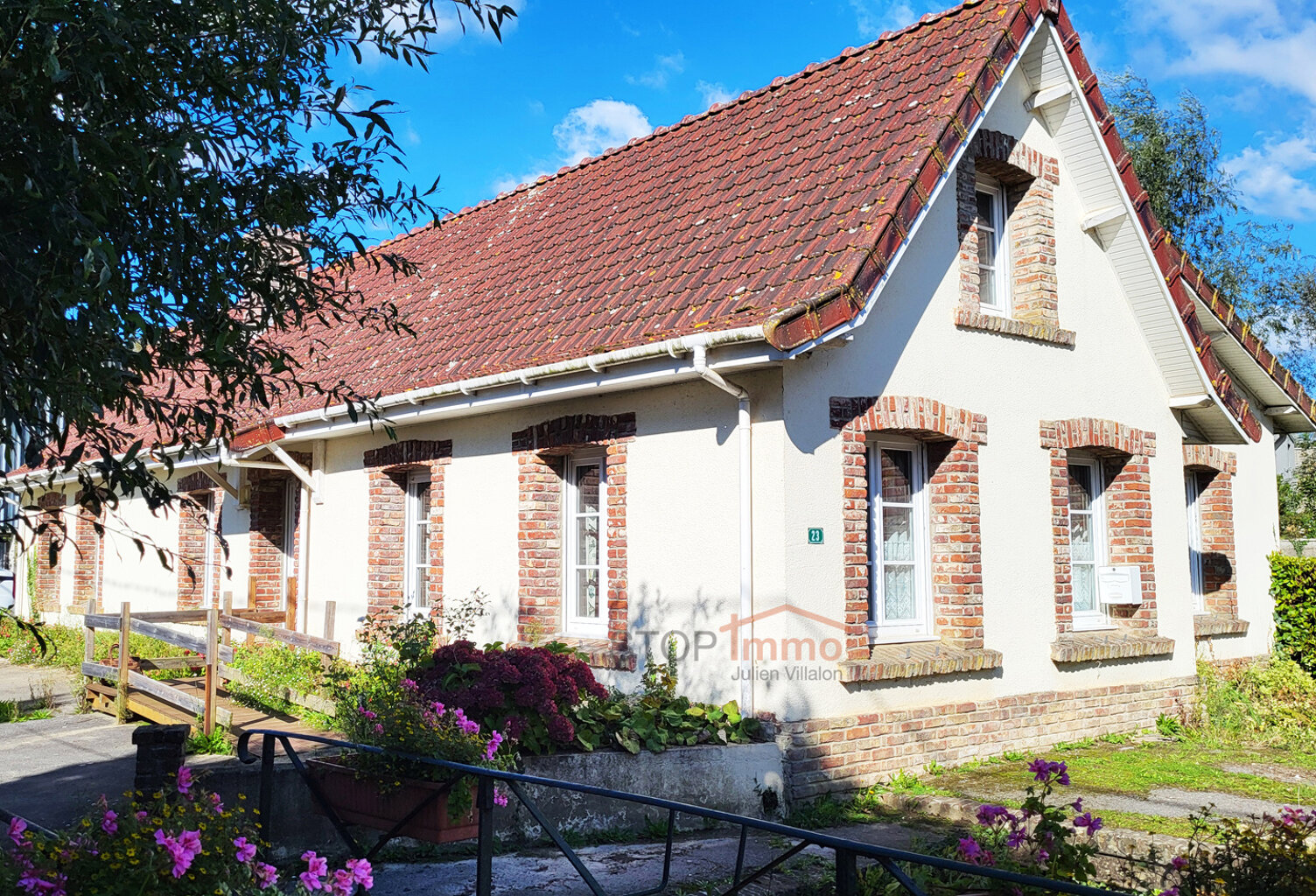 Vrai plain-pied en campagne, proche Montreuil sur mer et Bea — photo 1