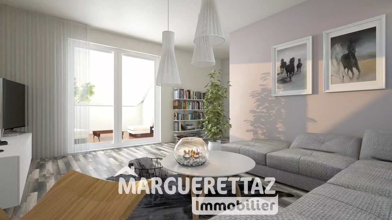 appartement 3 pièces 61 m2 à vendre à Messery (74140)