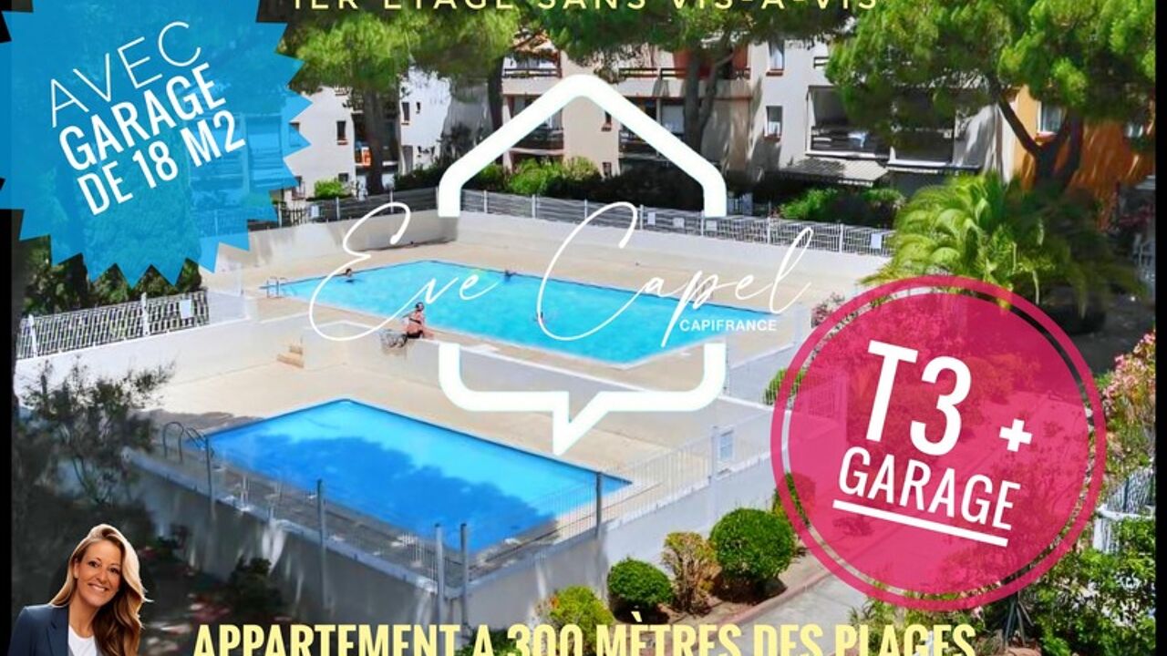 appartement 3 pièces 47 m2 à vendre à Cap d'Agde (34300)