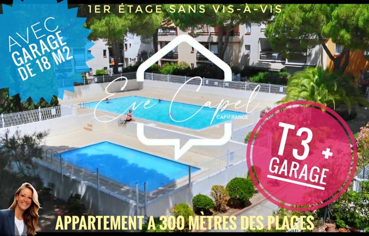 appartement 3 pièces 47 m2 à vendre à Cap d'Agde (34300)