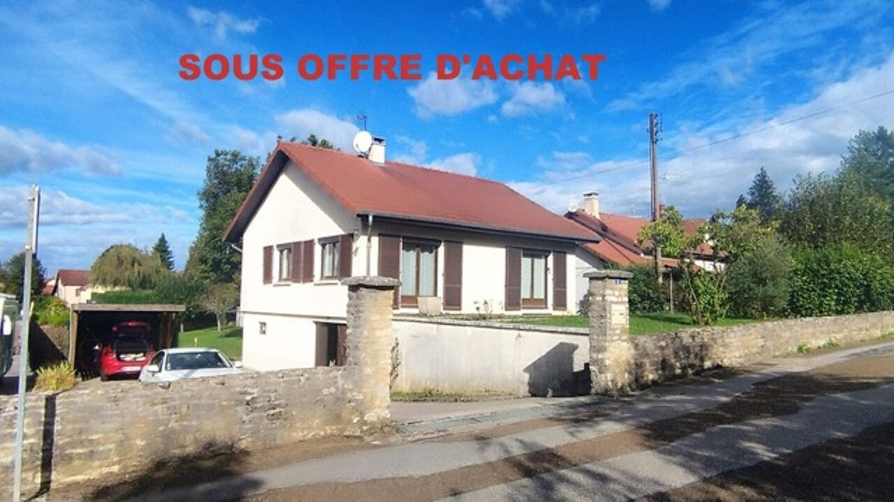 maison 5 pièces 88 m2 à vendre à Ranchot (39700)