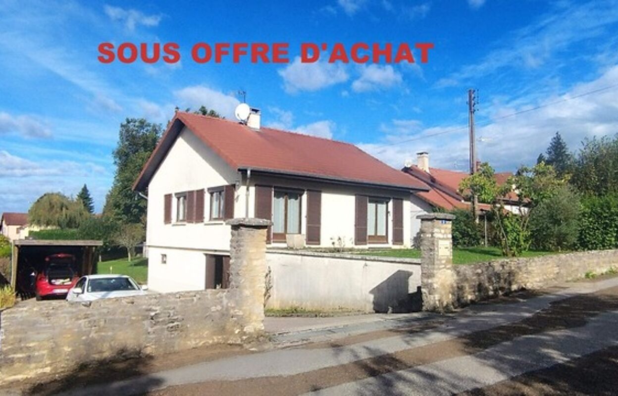 maison 5 pièces 88 m2 à vendre à Ranchot (39700)