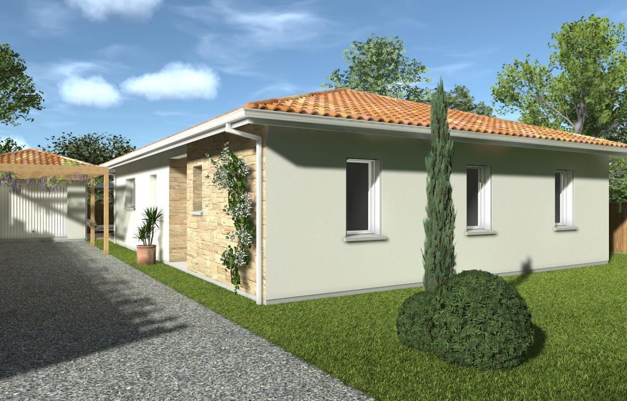 maison 85 m2 à construire à Orthevielle (40300)