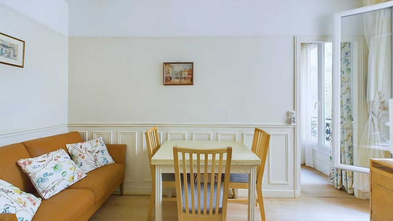 appartement 2 pièces 26 m2 à vendre à Paris 18 (75018)