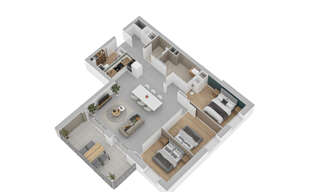 Appartement 4 Pièces 94 m² à vendre à Avanne-Aveney (25720)