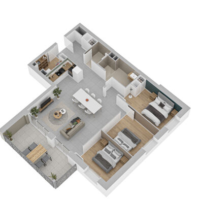 Appartement 4 pièces 309000 €