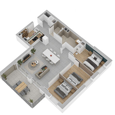 Appartement 4 pièces 314000 €