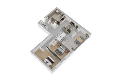 APPARTEMENT NEUF, DEUXIÈME ÉTAGE, AVANNE, 76,40 M2, 3 PIECES — photo du bien
