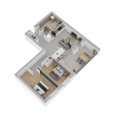 Appartement 3 pièces 261000 €