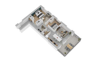 Appartement 3 Pièces 72 m² à vendre à Avanne-Aveney (25720)