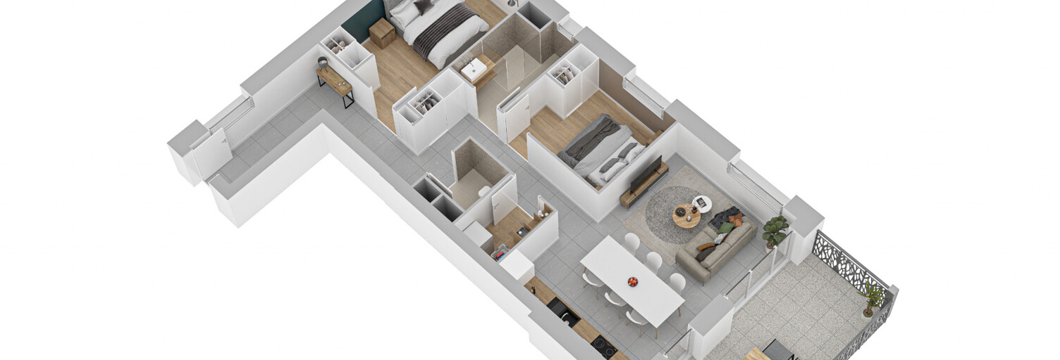 Appartement 3 Pièces 72 m² à vendre à Avanne-Aveney (25720)