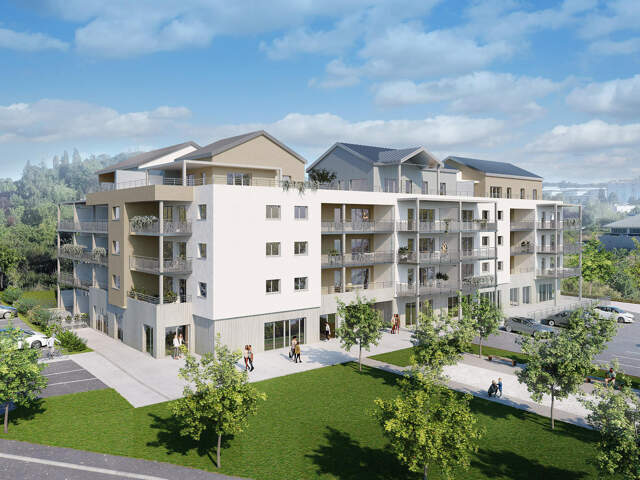 APPARTEMENT NEUF REZ-DE-JARDIN, AVANNE, 71 M2, 3 PIECES — photo du bien