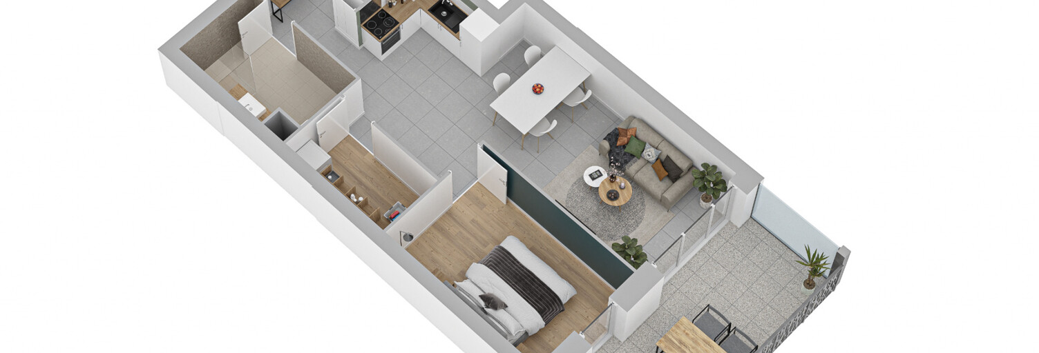 Appartement 2 Pièces 54 m² à vendre à Besançon (25000)