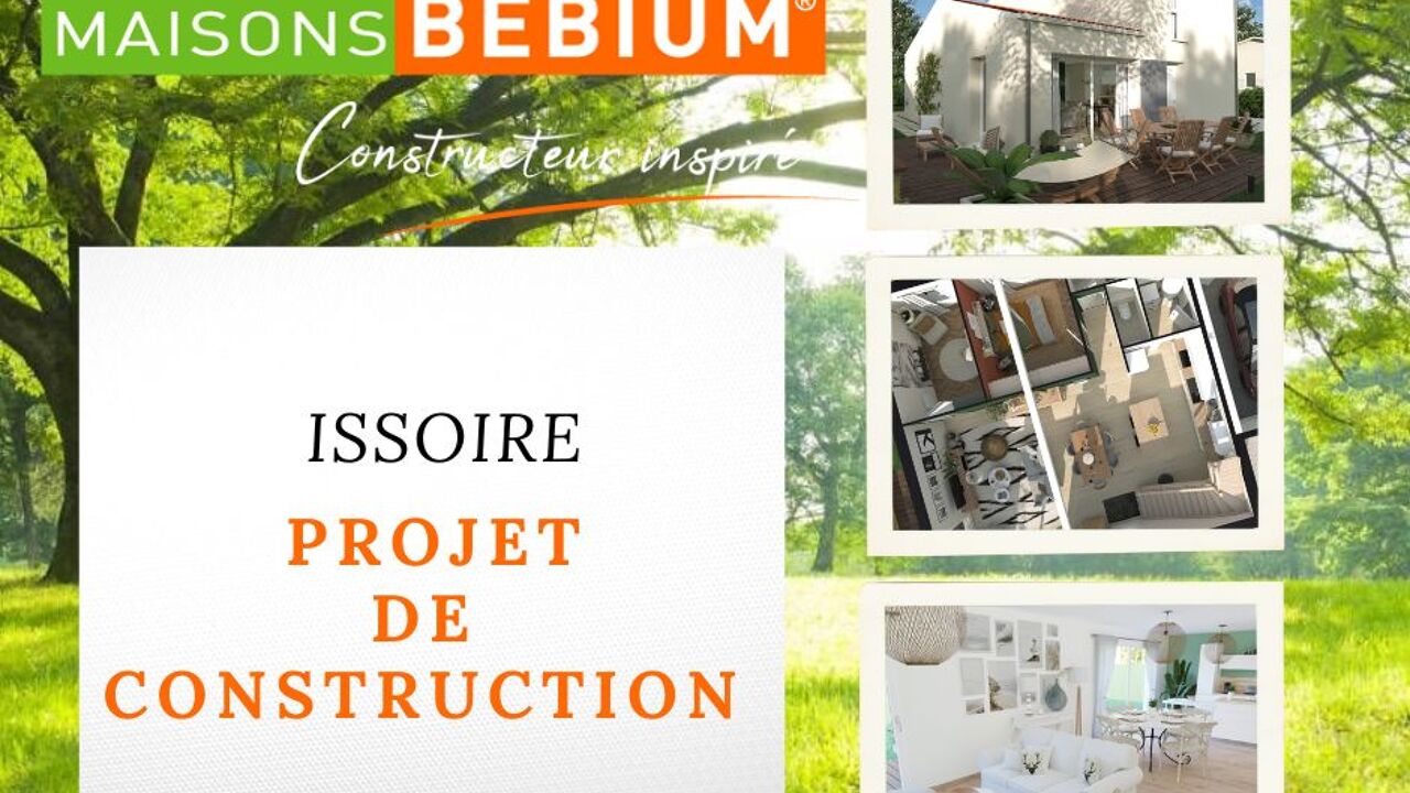 terrain 450 m2 à construire à Issoire (63500)