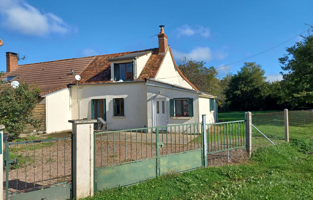 maison 3 pièces 81 m2 à vendre à Jussy-le-Chaudrier (18140)