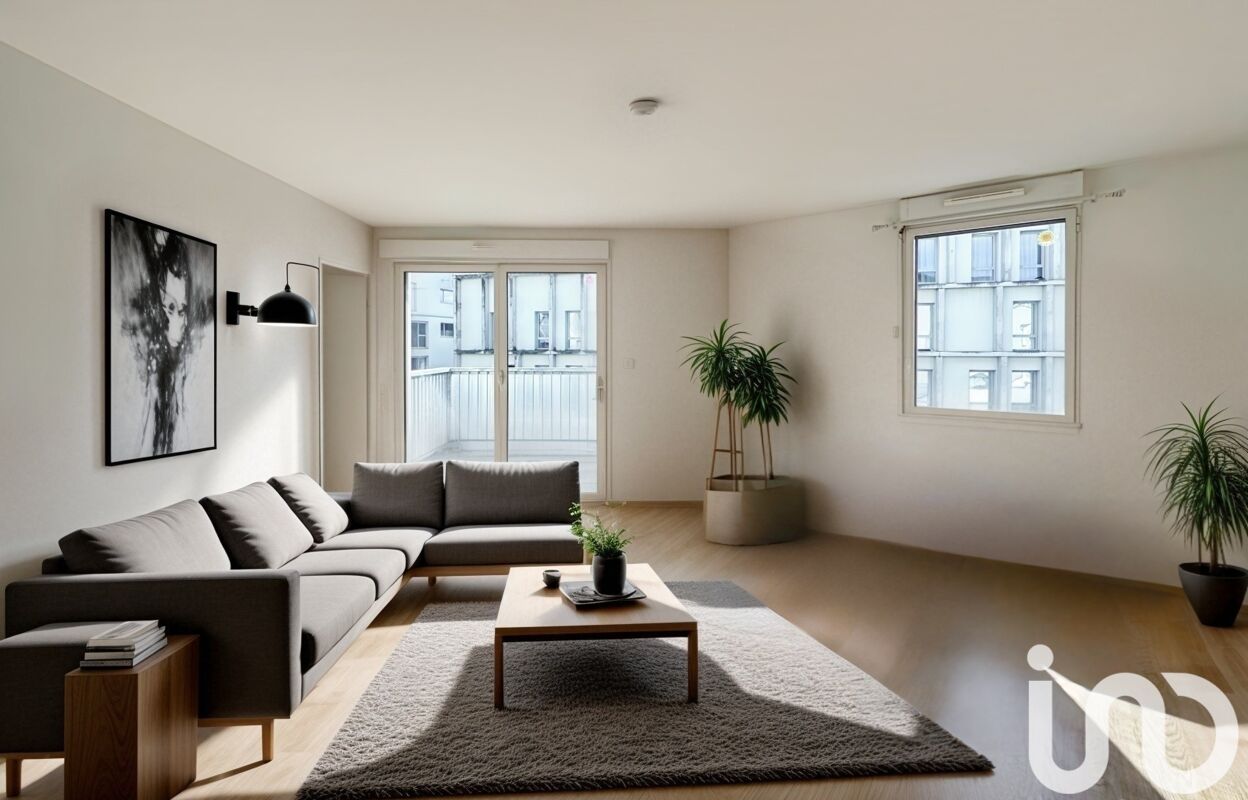 appartement 2 pièces 45 m2 à vendre à Rennes (35000)